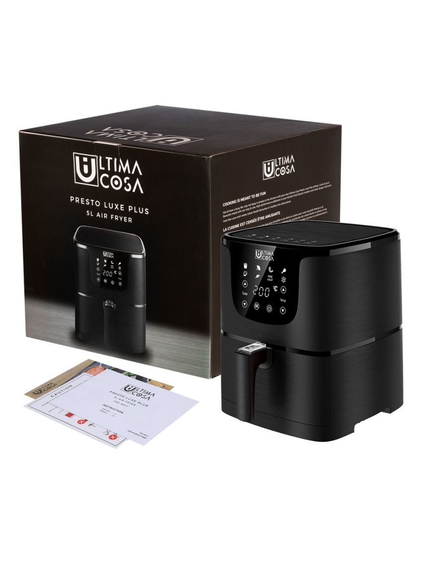 Ultima Cosa Presto Luxe Plus 5L Black 2 Years Warranty (TXG-S5T1-BK)